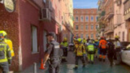Un cadavru a fost găsit sub dărâmăturile barului care a explodat la Madrid