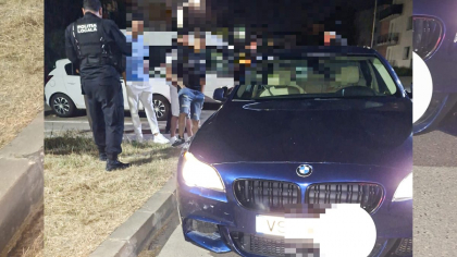 Un tânăr venit din Vaslui a vrut să își etaleze BMW-ul pe străzile din Iași! A petrecut cu muzica la maxim, împreună cu prietenii. Iată cum s-a terminat totul