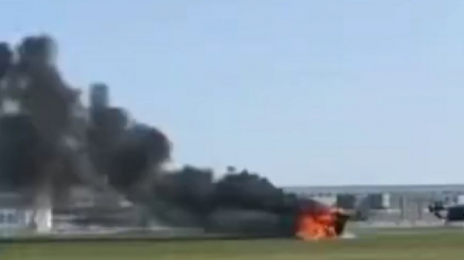 Accident între două mașini zburătoare, în timpul unui spectacol aerian în China