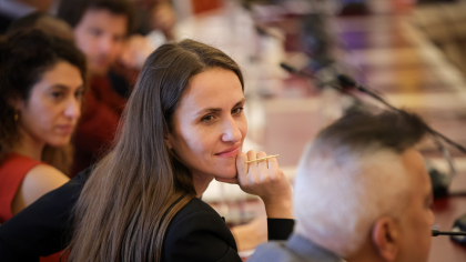 Oana Țoiu, o  ținută ”mai deosebită„ la summitul NATO