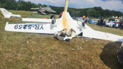 Hunedoara: Avion prăbușit lângă Orăștie/ O persoană a murit, iar alta este rănită grav