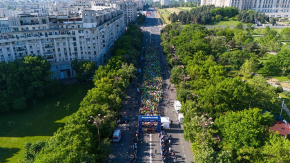 Ediția a 14-a a OMV Petrom Bucharest Half Marathon a adunat la start peste  10.000 de alergători!