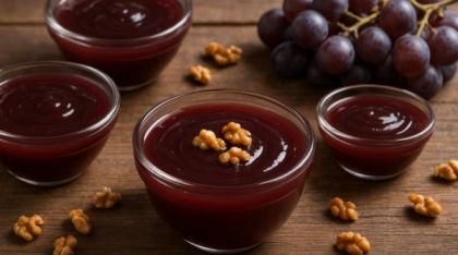 Jeleu de must cu nuci: Un desert special cu gustul copilăriei
