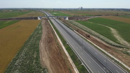 Se va putea circula pe drum expres între Craiova şi Bucureşti: „Lucrările au ajuns la un stadiu fizic de peste 90%”