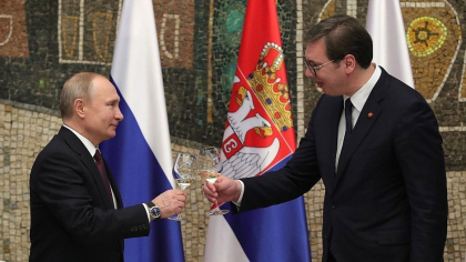 Preşedintele sârb Vucic îi cere lui Putin gaze naturale la preţ redus