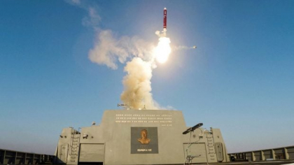 Kim Jong-un a inspectat noul său distrugător, a supravegheat un test cu rachete de croazieră și a cerut „accelerarea nuclearizării marinei” nord-coreene