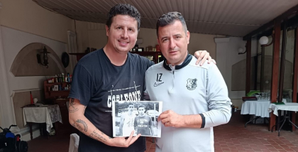 Suporterul poreclit „Zicu”, bătut pentru simpatia pentru Dinamo, și-a reîntâlnit idolul după 19 ani