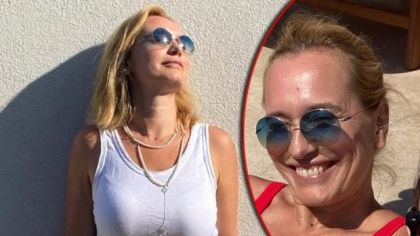 Imagini rare cu Andreea Esca în costum de baie la 52 de ani: „Ne place la soare”. Cum a apărut prezentatoarea știrilor PRO TV