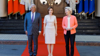 Primul summit Moldova-Uniunea Europeană. Liderii europeni au mers la Chișinău să-și arate susținerea: „Viitorul vostru e în UE”