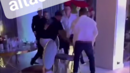 Bătaie la o nuntă din Craiova, între doi interlopi: unul dintre ei a scos cuțitul și l-a fugărit pe celălalt