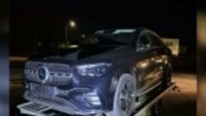 Un șofer a rămas fără mașina de 100.000 euro după un control în trafic. Ce au descoperit poliţiştii din Giurgiu. FOTO