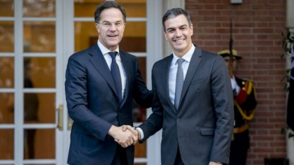 Rutte îl avertizează pe Sánchez că va trebui să „găsească bani” pentru Apărare. Nu se va face o „excepție” pentru Spania