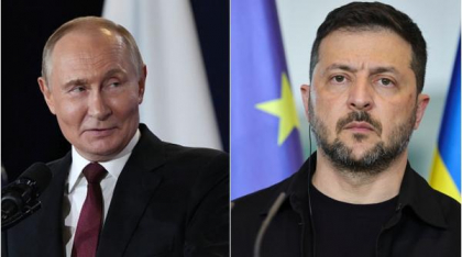 Kremlinul spune că Putin nu exclude posibilitatea unei întâlniri cu Zelenski: Munca experților e în desfășurare