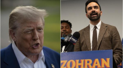 "Comunist nebun"! Trump, rafală de cuvinte grele la adresa politicianului care ar putea deveni primul primar musulman din New York