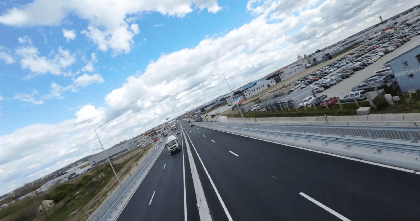 Timișoara va avea o nouă descărcare de pe autostrada A1: DN69A, deschis de luni șoferilor