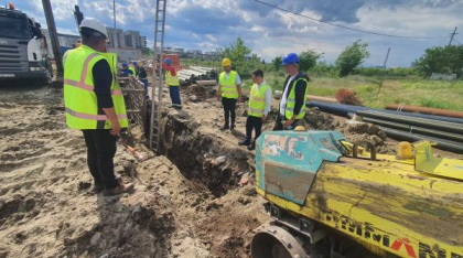 Cum merg lucrările pentru lărgirea bulevardului Prelungirea Ghencea: „Până la finalul anului se va circula pe patru benzi”