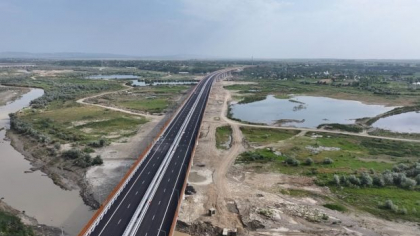 Al doilea cel mai lung pod din România se deschide. Are o lungime de 1,3 kilometri şi trece peste râul Buzău