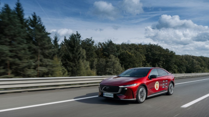Mazda 6e în Eurocharge 2025