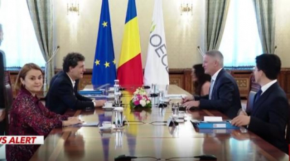 Șeful OCDE a venit în România: Nicușor Dan l-a primit la Cotroceni. Discuții cruciale pentru aderarea la Organizație