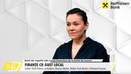 Banii tăi, regulile tale. Lecţii financiare de la femei de succes - un proiect ZF în parteneriat cu Raiffeisen Bank. Silvia Floareş, Mezanin Market, Roditor Food Market şi Weekend Sessions: Este mult mai important să cauţi oameni decât să cauţi bani. Dacă ai oamenii potriviţi lângă tine, banii vor veni pe parcurs
