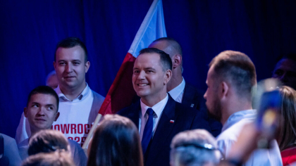 Trump l-a primit în Biroul Oval pe candidatul naționalist la alegerile prezidențiale din Polonia