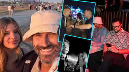 David și Ilona Tand, cu tații la Beach, Please. Cătălin Măruță și Nicolai Tand nu i-au scăpat din ochi o clipă pe cei doi îndrăgostiți / VIDEO