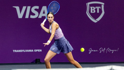 Anca Todoni a luptat eroic, dar a fost eliminată! Tânăra din România a salvat 5 mingi de meci, însă Cristina Bucsa s-a impus în minimum de seturi