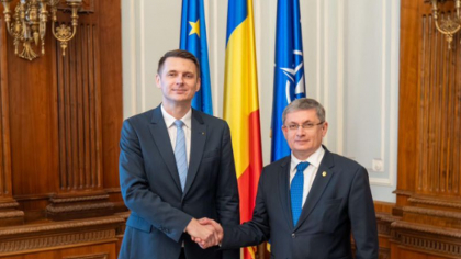 Întâlnire între președintele Senatului și președintele Parlamentului de la Chișinău. Abrudean: „România rămâne un partener apropiat și solidar pentru Republica Moldova”