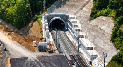 Astăzi se inaugurează tunelul feroviar Bătuța, din Arad. Are 650 de metri