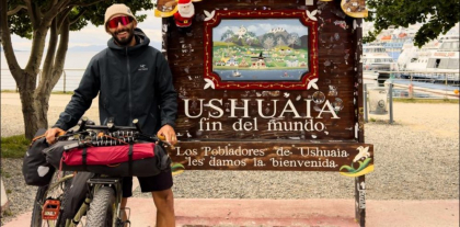 Povestea emoționantă a românului care a pornit într-o aventură de peste 14.000 de kilometri pe bicicletă. Ce l-a motivat să renunțe la rutină