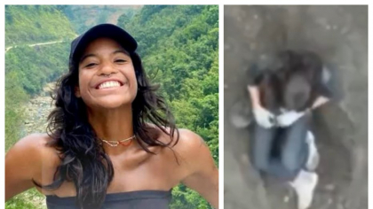 Imagini tulburătoare cu ultimele momente ale unei tinere care a căzut într-un vulcan și nu a mai putut fi salvată I VIDEO 