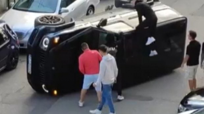 Soțul vicepreședintei Curții de Apel București s-a răsturnat cu mașina în Giurgiu. Rezultatul testului antidrog a ieșit pozitiv