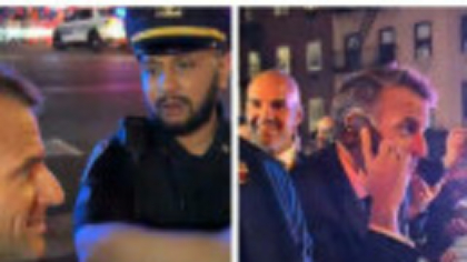 Coloana lui Macron, blocată de cea a lui Trump, la New York. Liderul Franței l-a sunat imediat pe președintele SUA | VIDEO