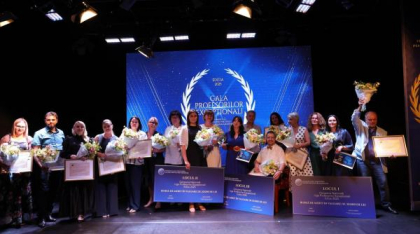 Câștigătorii campaniei „Liga Profesorilor Excepționali”, premiați de Fundația Dan Voiculescu pentru Dezvoltarea României