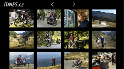 Preşedintele Cehiei, cu motocicleta prin România