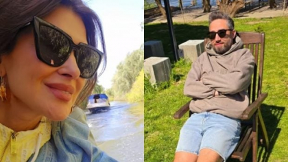 Monica Bîrlădeanu, în brațele lui Valeriu Gheorghiță. Imagini neașteptate din vacanța lor în Delta Dunării: „Măreția naturii e de neegalat”