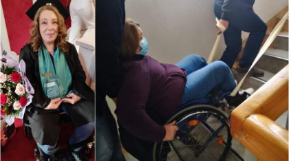 De la o viață frântă la șefă de promoție: „Nu sunt o victimă. Sunt o învingătoare”