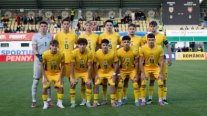 Rezultat mare pentru juniorii României. Am ținut piept unei naționale puternice