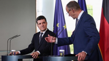 Merz a spus, la conferința cu președintele Nicușor Dan, că Rusia vrea să divizeze UE: „Un astfel de atac a avut loc în România”
