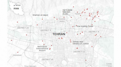 CNN: Războiul Israel-Iran în hărți și imagini din satelit. Unde au avut loc bombardamentele și cum arată instalațiile nucleare după