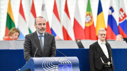 Liderul celui mai mare grup din Parlamentul European a transmis un mesaj în limba română: „Decizia PSD de a nu sprijini candidatul pro-european e inacceptabilă”