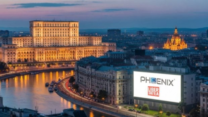 Știrile Libertatea.ro se văd în timp real, în mijlocul orașului, pe ecranele digitale Phoenix Media