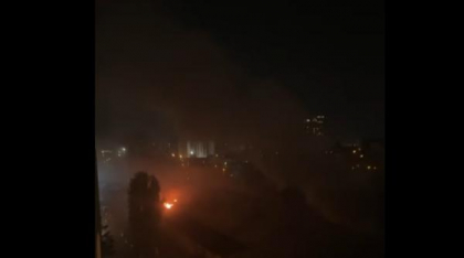Incendiu violent la un depozit din București. A fost transmis mesaj RoAlert de „alertă extremă”