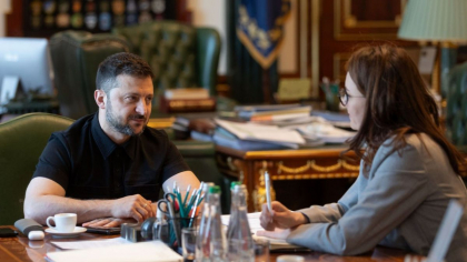 Volodimir Zelenski a numit o femeie premier al Ucrainei: „Aştept cu nerăbdare prezentarea planului de acţiune al noului guvern”