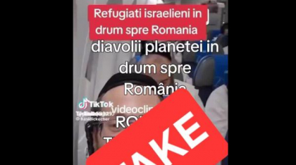 Fake news pe internet despre refugiați israelieni aduși în România. Avertismentul MAI: „Scopul e să amplifice curentul antisemit”