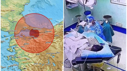 Cutremur în Istanbul. Oamenii s-au panicat. Imagini cu medici surprinși de seism în timp ce operau