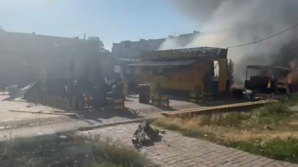 Război în Ucraina. Rusia a bombardat un centru comercial din regiunea Donețk. Doi oameni au fost omorâți