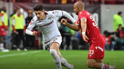 Cu Șumudică, Rapid a rămas fără vlagă și fără idei. Remiză între codașele play-off-ului