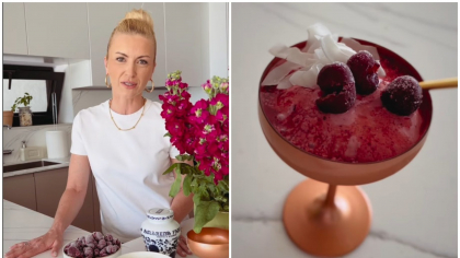 Cum face Elwira Petre înghețată cu fructe, acasă: „Este un desert gustos, sănătos și rapid”