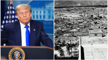 Donald Trump a fost invitat să viziteze Hiroshima, după ce a comparat atacul american din Iran cu bombardamentele atomice din 1945